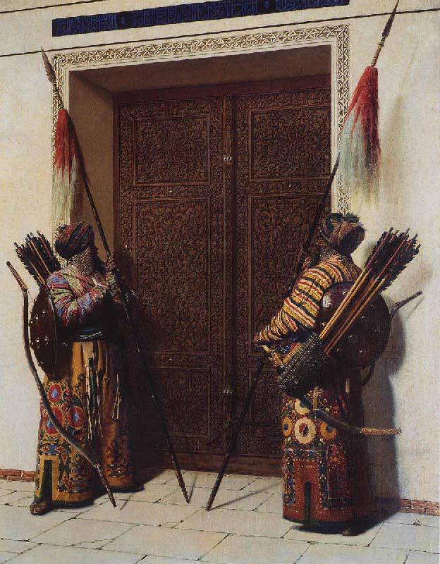 Vasily Vereshchagin Tamerlans doors oil painting picture